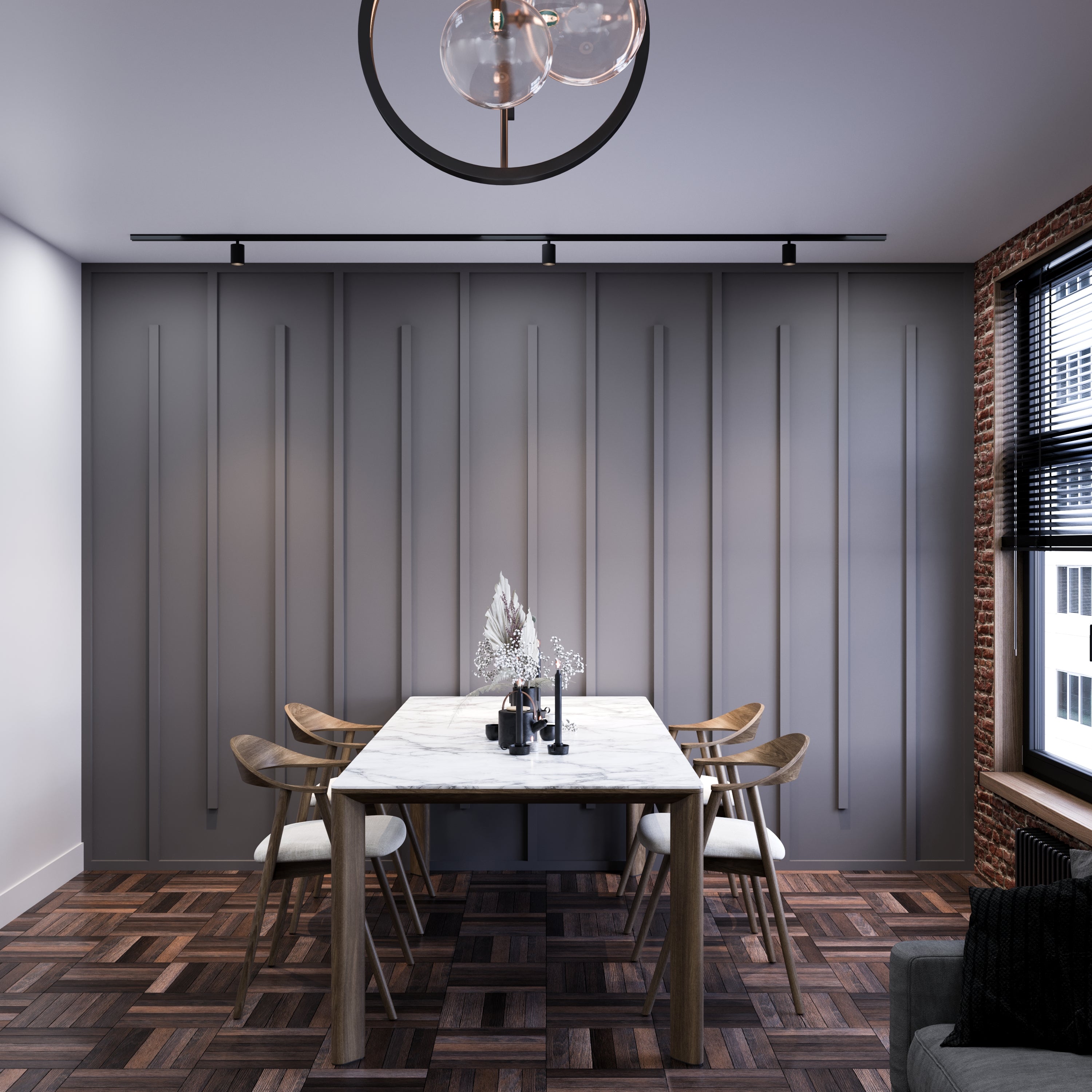 Dekoratif Duvar Çıtası Seti | Modern & Boyanabilir