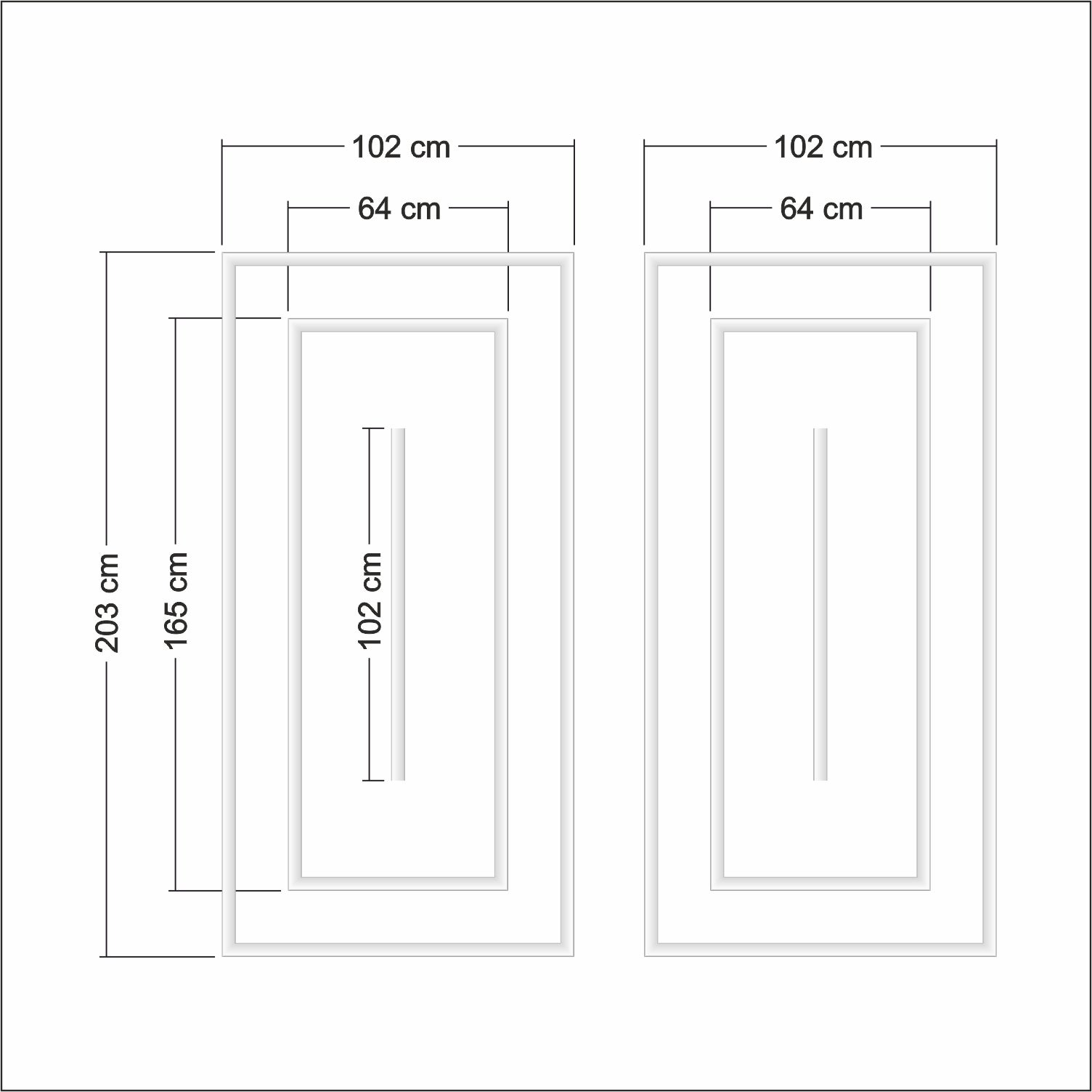 Boyanabilir Hazır Kesim Modern Duvar Çıtası Kendin Yap