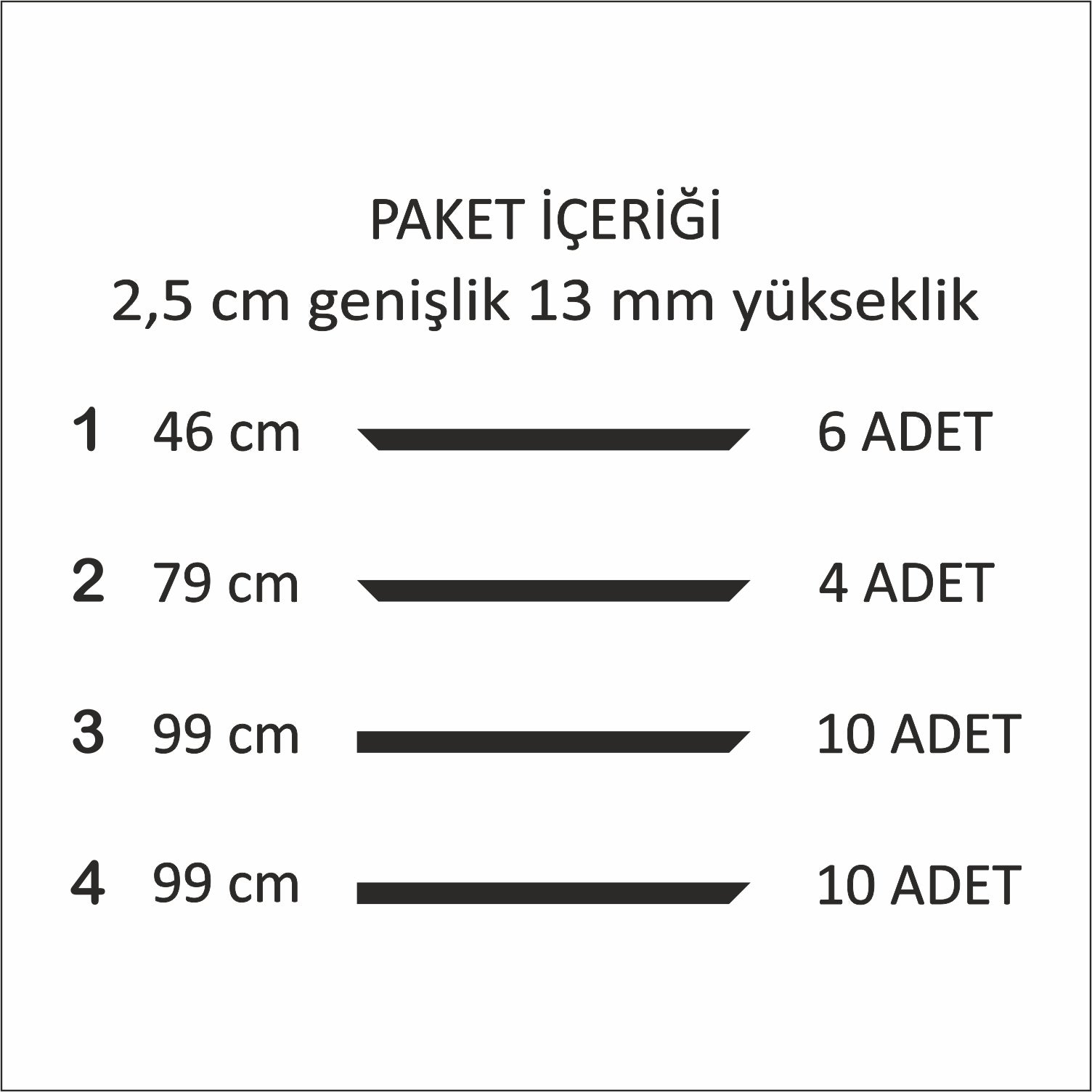 Darbeye  Dayanıklı Uzun Ömürlü Boyanabilir Duvar Çıtası