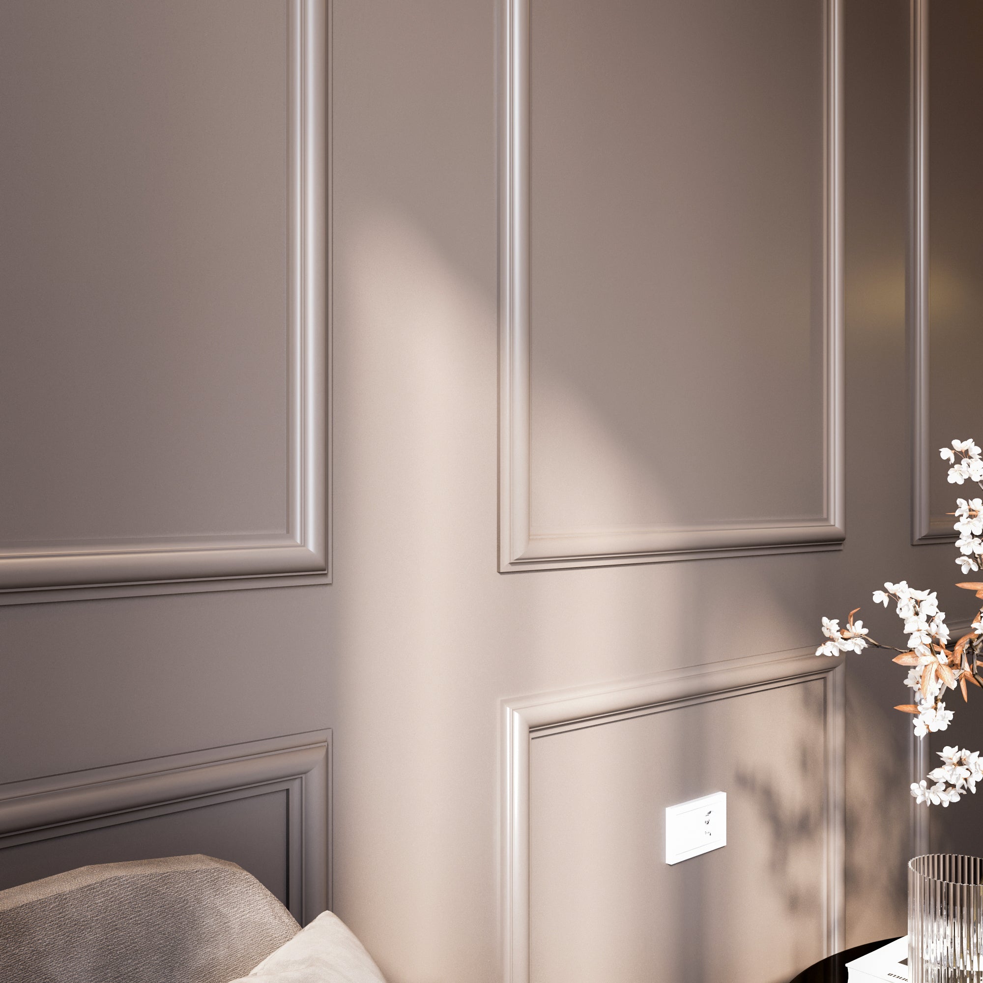 Duvar Çıtası Kendin Yap Seti Hazır Kesim Boyanabilir